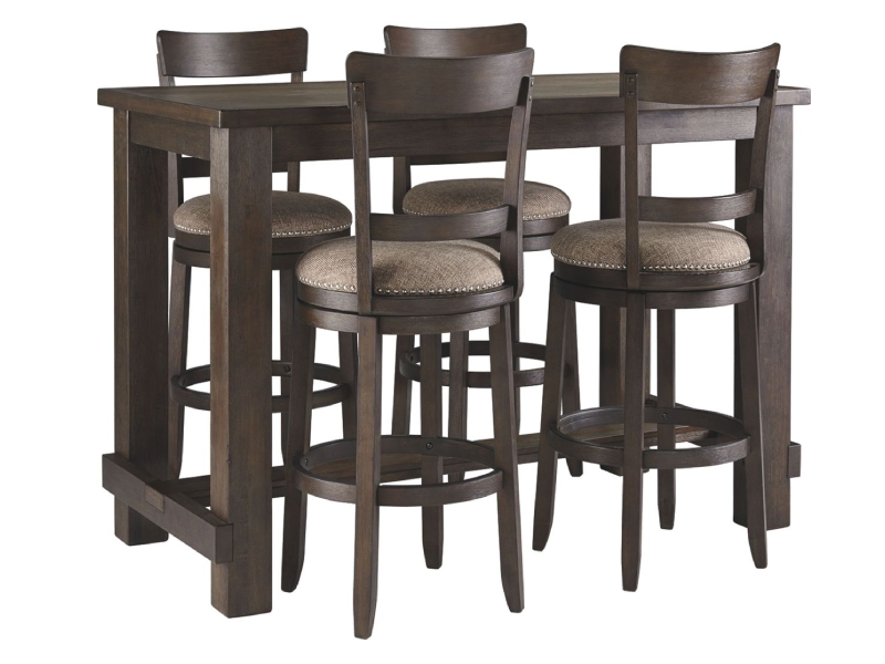 Ashley Drewing D538 5 Piece Dining Set In Brown